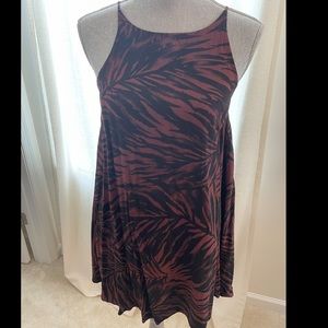 Vans brand palm print dress